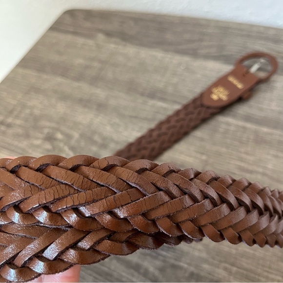Bundle(2) size 36 Braided Leather Brown Belts - Picture 8 of 10